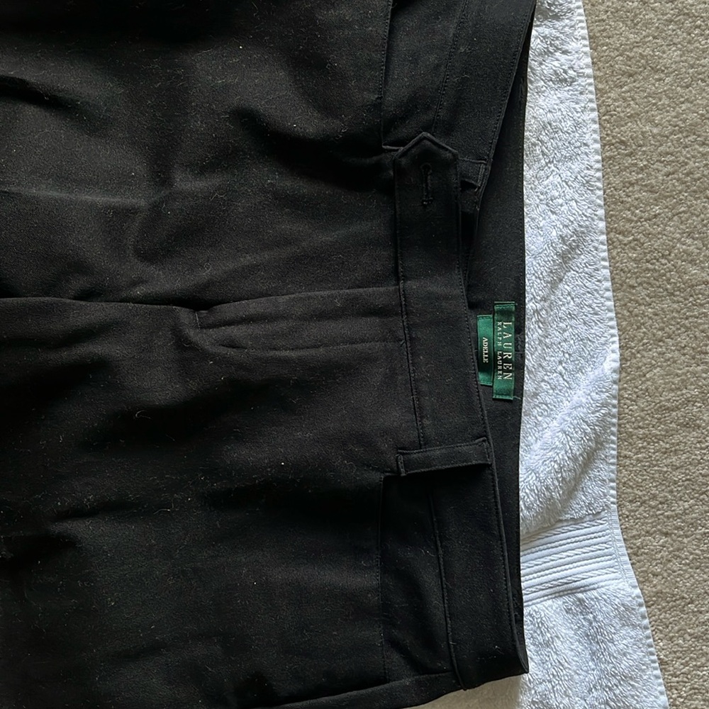 Lauren Adele black slacks